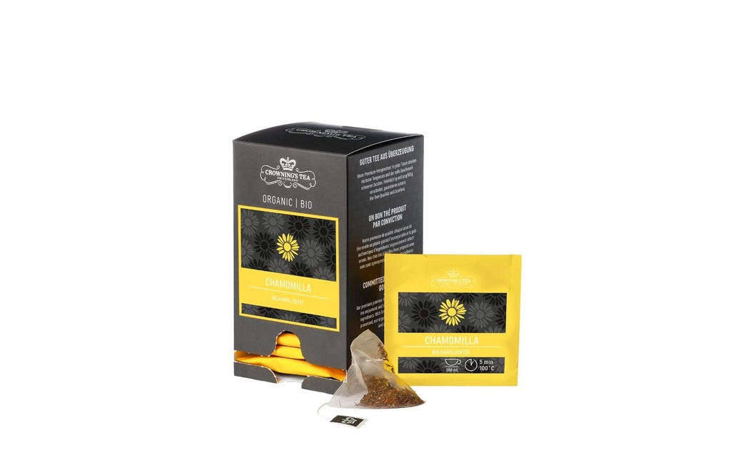 Crowning’s Tea Sachet de thé Bio Chamomilla 15 Pièce/s
