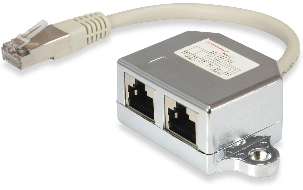 equip Adaptateur double port 2x 100Mbps LAN 1 Pièce/s