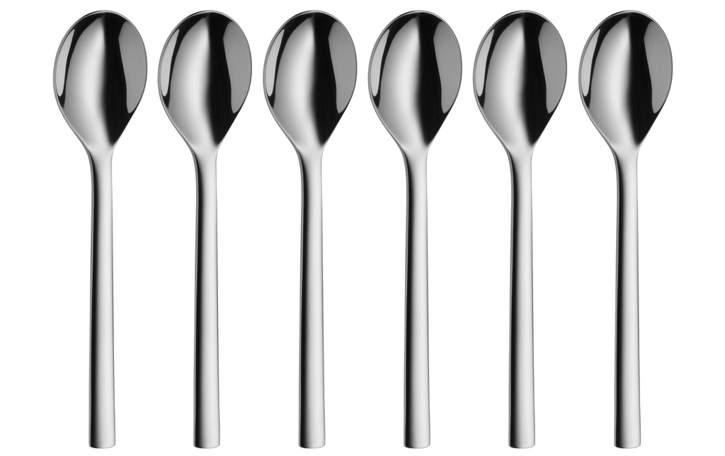 WMF Cuillère à café Nuova 6 Pièce/s, Argenté