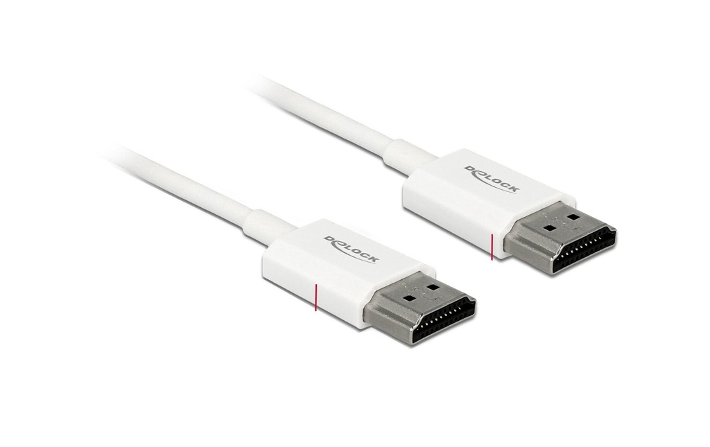 Delock Câble 4K 60Hz HDMI - HDMI, 4.5 m, Blanc