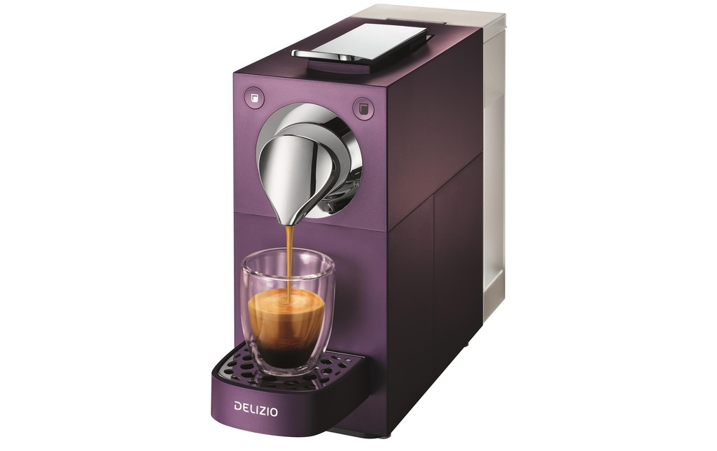Delizio Cafetière à capsules Una Automatic Violet
