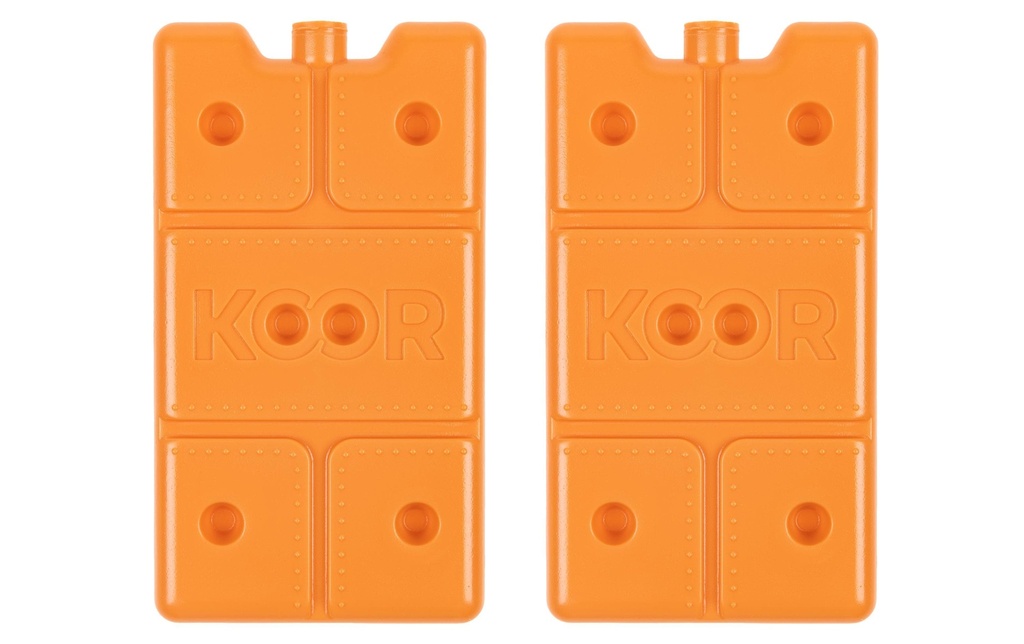 KOOR Élément de refroidissement Arctico S, Double pack Arancia