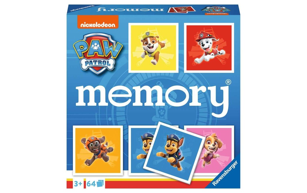 Ravensburger Jeux d’enfant memory – La pat patrouille