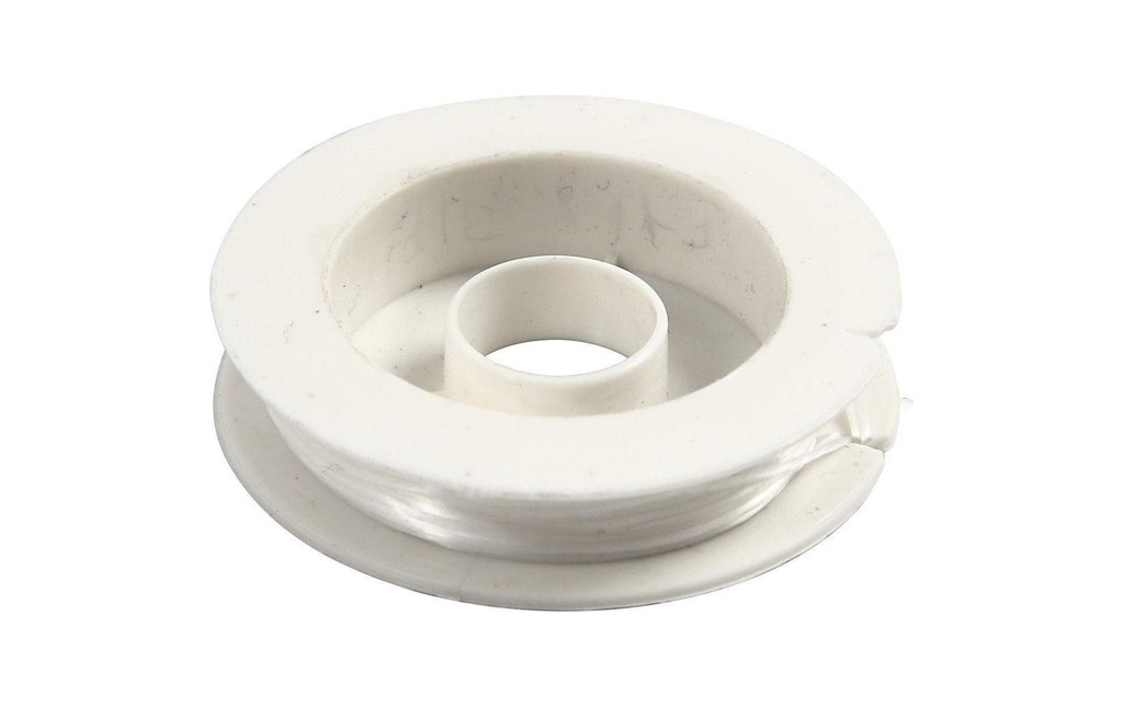 Creativ Company Ruban pour bijoux 0.8 mm, 10 m rond, élastique