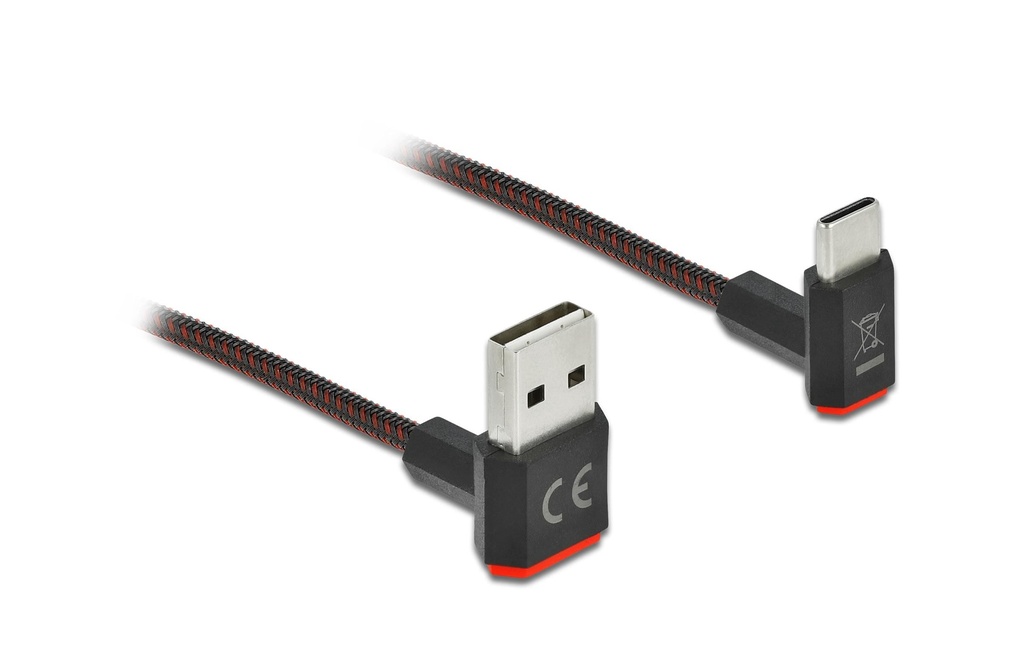 Delock Câble USB 2.0 EASY USB USB-A - USB-C 0.5 m