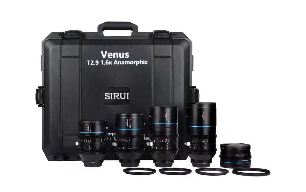 Sirui Longueur focale fixe Venus 35, 50, 75 & 100mm T/2.9 – Sony E-Mount