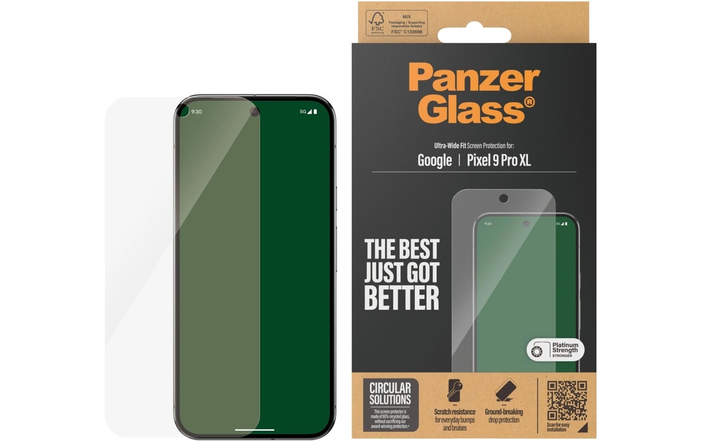 Panzerglass Protection d’écran Ultra Wide Fit Pixel 9 Pro XL