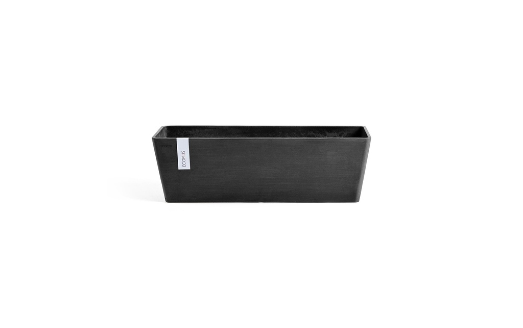 Ecopots Pot à fleur Bruges 55 Gris foncé