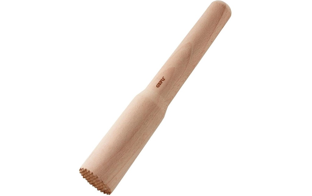 GEFU Poussoir Nativo 22 cm, Ø 4.5, bois de hêtre