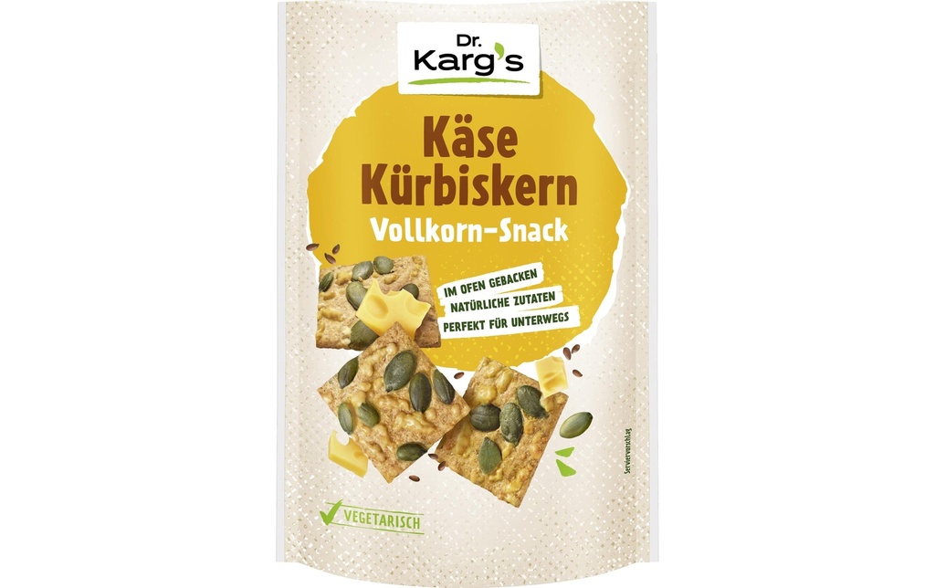 Dr. Karg's Snack à grains fromage/courge 110 g