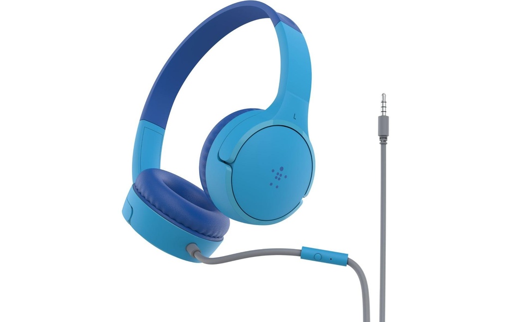 Belkin Casques extra-auriculaires SoundForm Mini Bleu