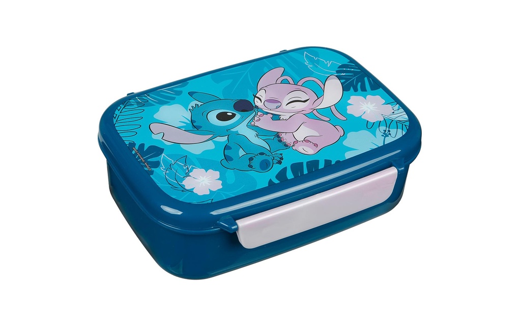 Scooli Boîte casse-croûte Disney Lilo & Stitch Bleu/Rose pâle