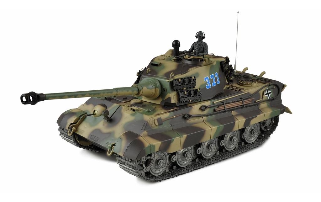 Amewi Tank Königstiger Henschel Tourelle Professional Line 1:16, RTR