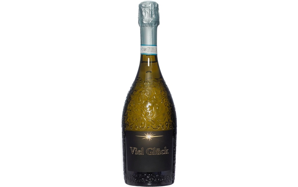 Dreams and Fantasy Idea regalo Prosecco dark Bonne chance 750 ml