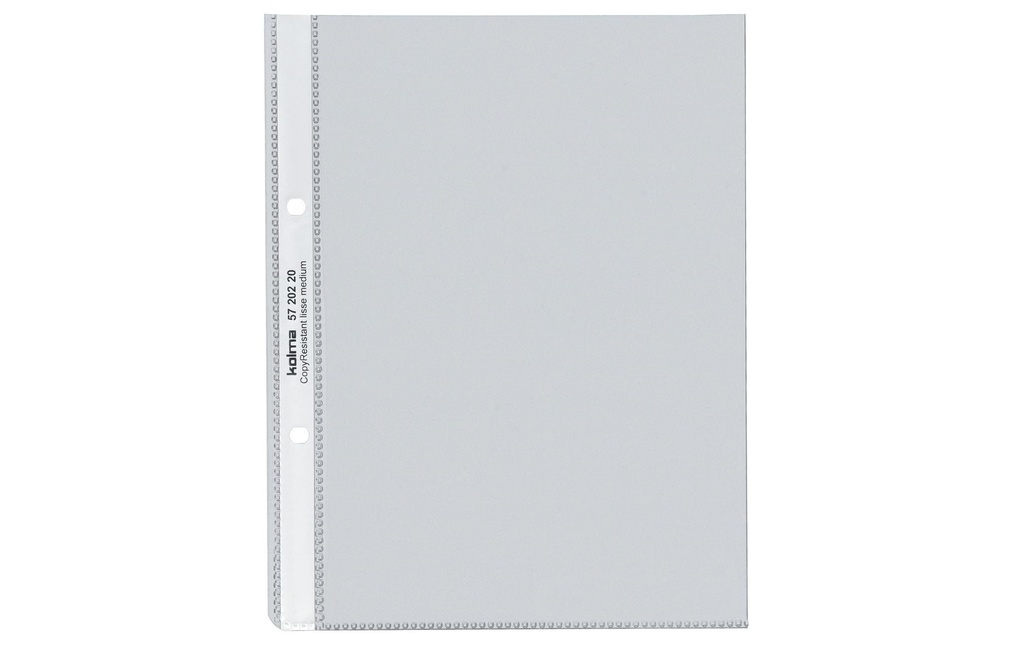 KOLMA Poches CopyRés.Lisse medium A5 (10 pces)