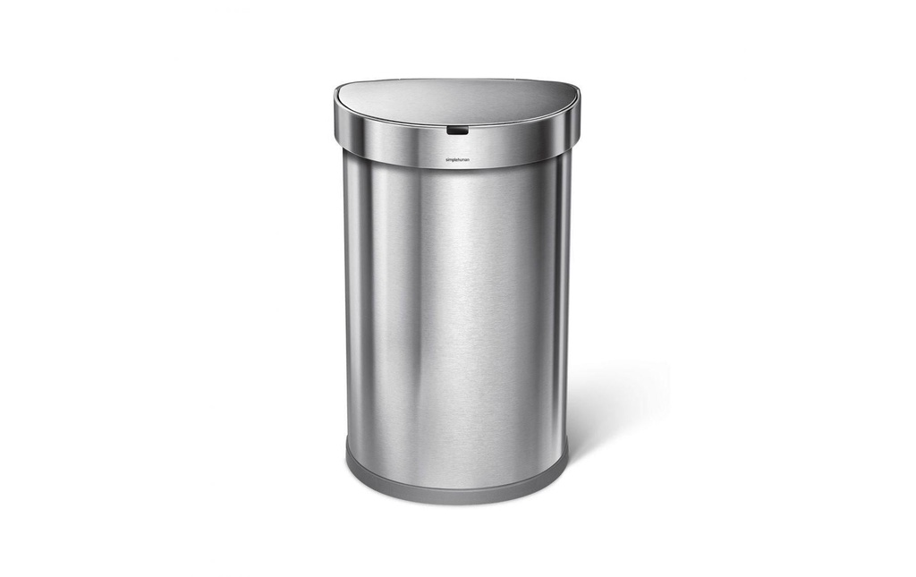 Simplehuman Poubelle à capteur 45 litres, argent