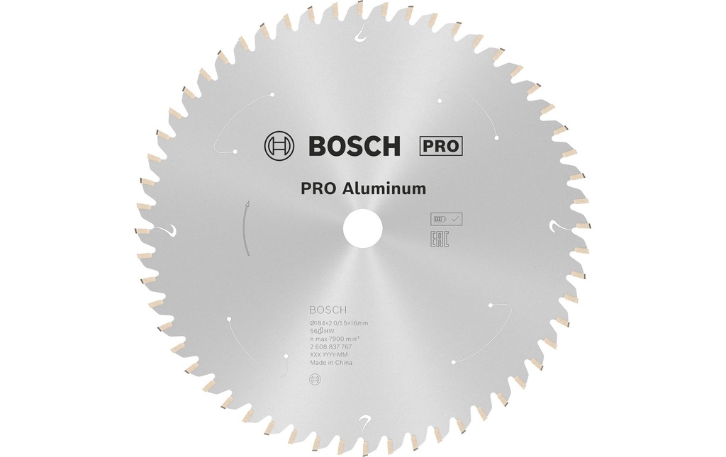 Bosch Professional Lame de scie 184 x 2 x 16 mm, T56, 1 pièce