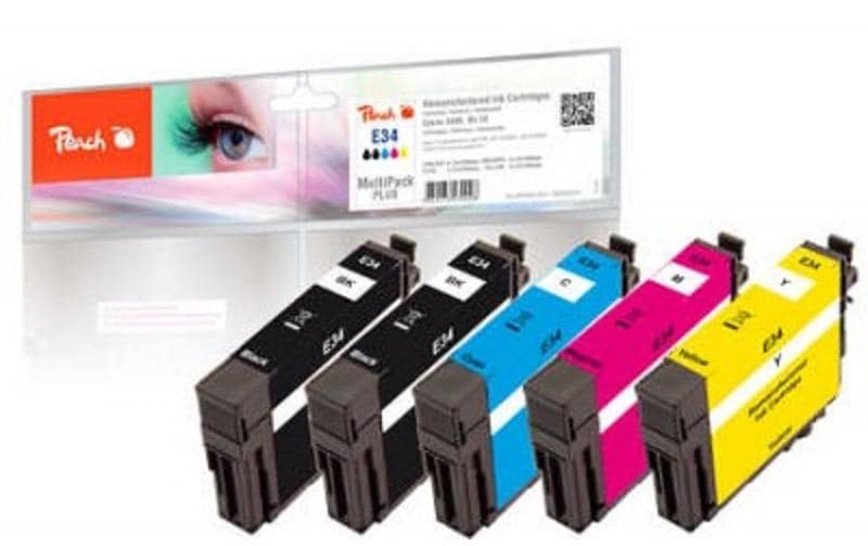 Peach Encre Epson No 34 2x BK, C, M, Y