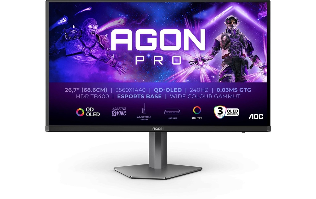 AOC Moniteur AG276QZD2 26.7 , 2560 x 1440 (WQHD)