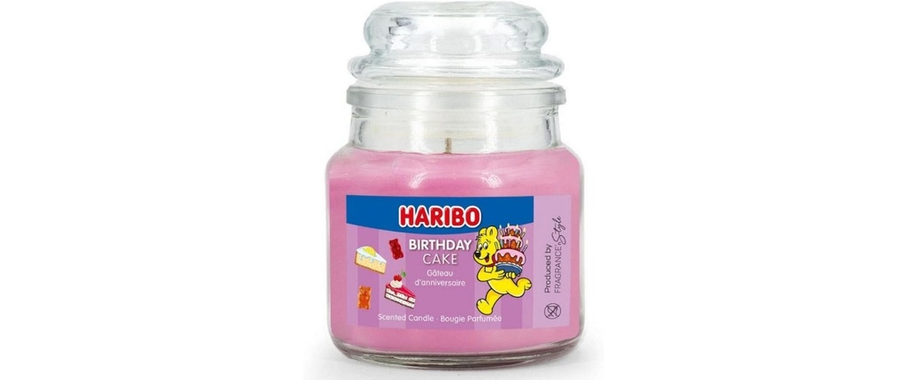 balthasar Bougie parfumée Haribo Birthday Cake 6 x 9 cm