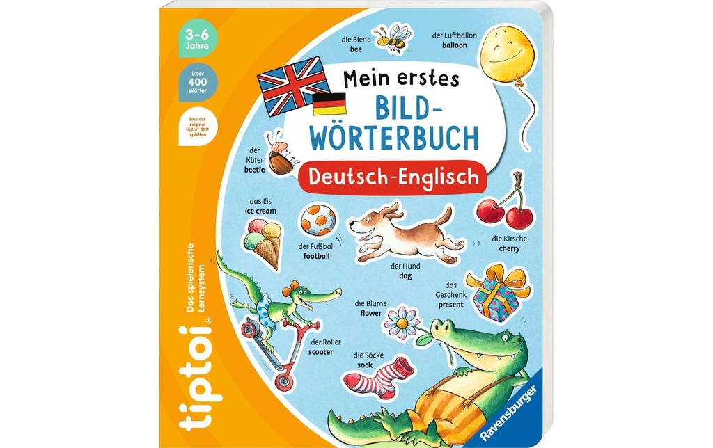 tiptoi Livre éducatif Mein erstes Bild-Wörterbuch DE/EN