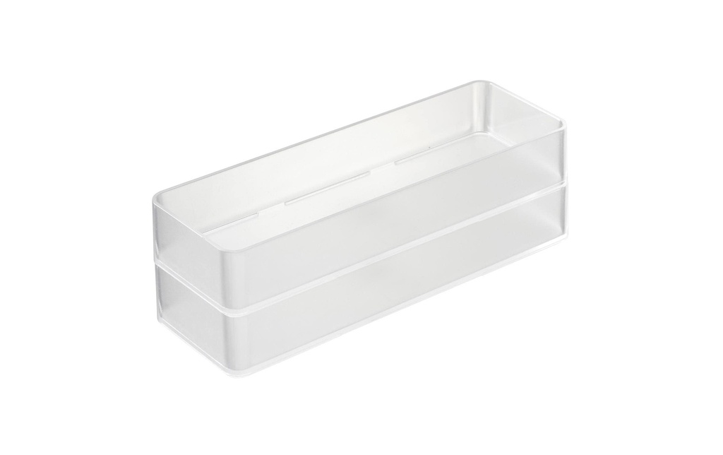 Yamazaki Boîte à tiroirs Organiseur L Tower Set de 2 pièces Blanc