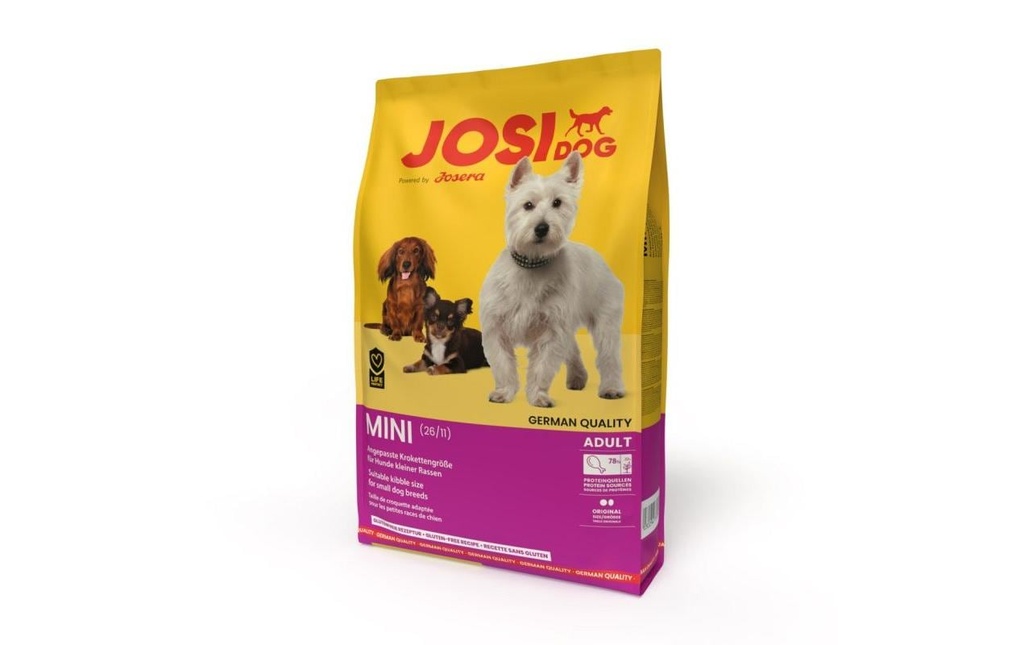 Josi Cat & Dog by Josera Alimentation sèche JosiDog Mini, Adulte, 0.9 kg