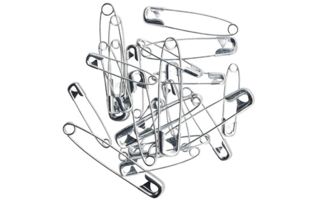 Glorex Epingle de sûreté 45 mm, 24 pièces