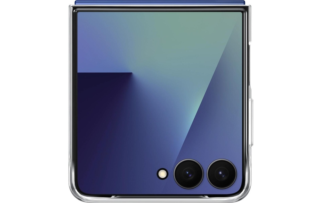 Samsung Coque arrière Clear Case pour Galaxy Z Flip7 Transparent