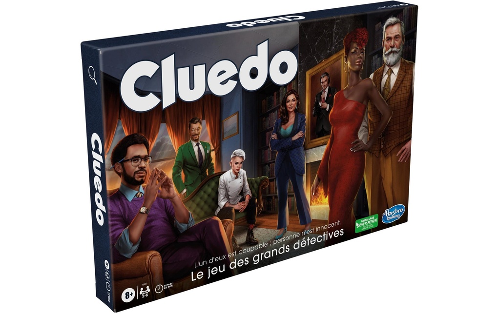 Hasbro Gaming Jeux pour la famille Cluedo Classic -FR-