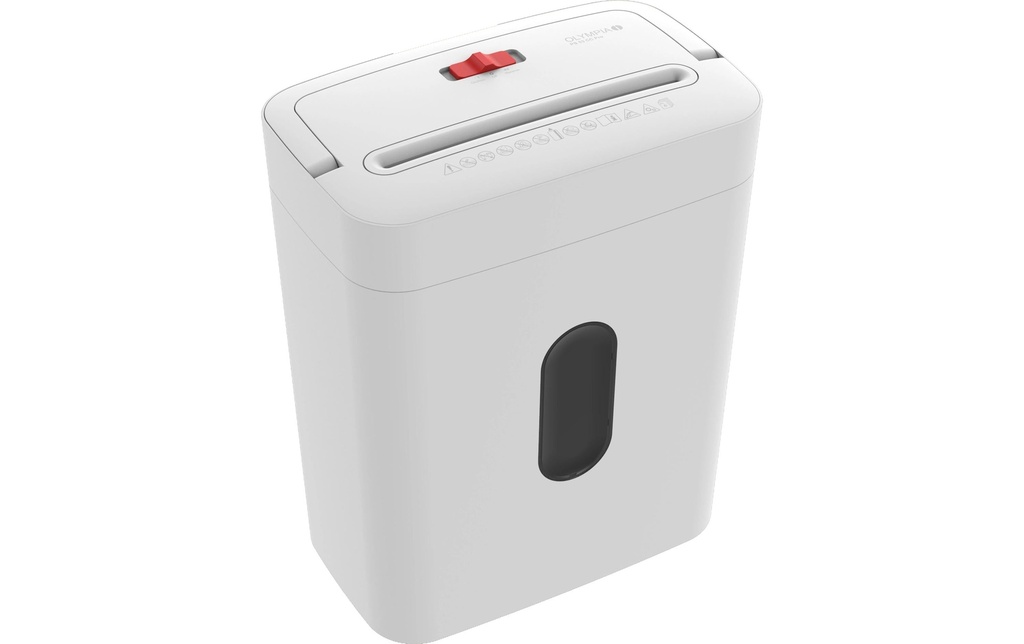 Olympia Déchiqueteuse de documents PS 53 CC Pro Blanc, niveau de sécurité 4