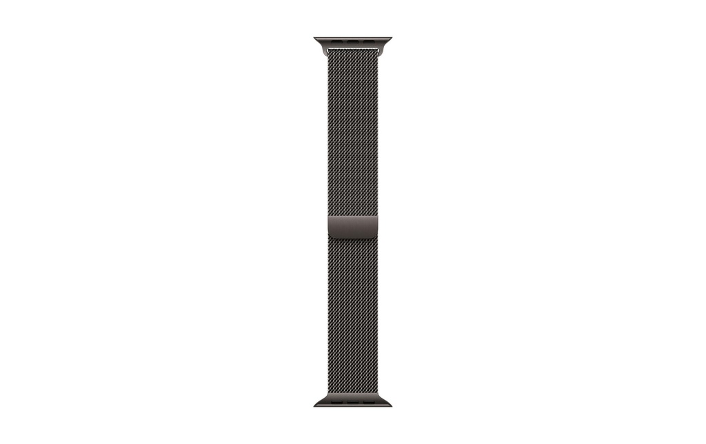 Apple Boucle milanaise 46 mm Gris foncé M/L