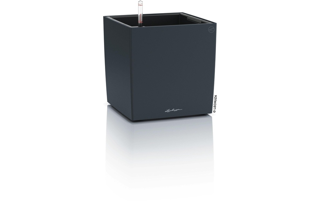 Lechuza Set per l'irrigazione CUBE Color 30 Gris ardoise