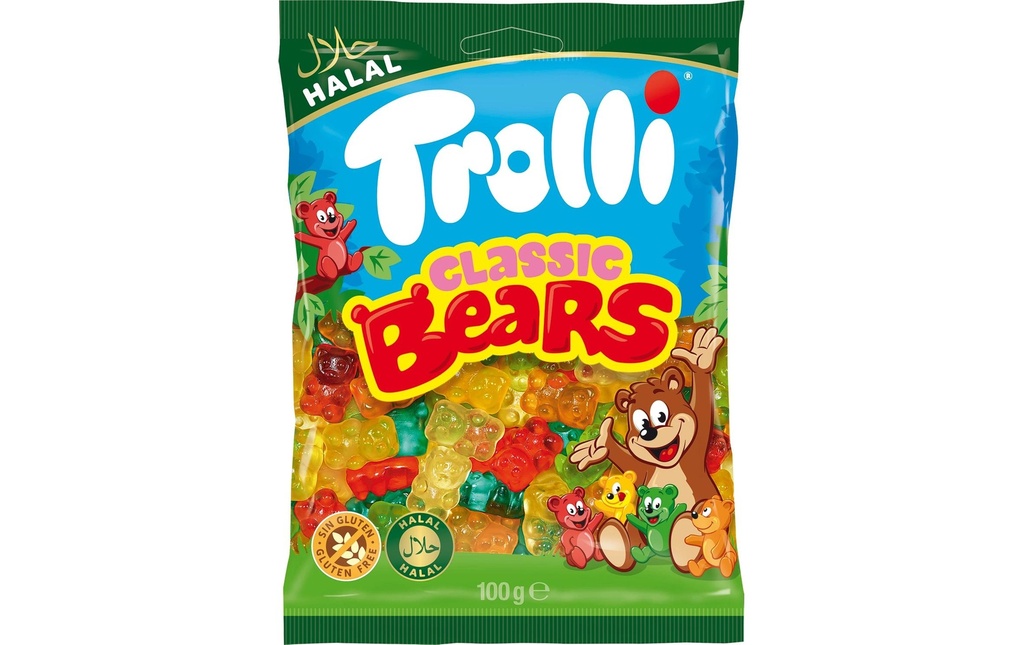 Trolli Gélifiés Classic Halal 100 g