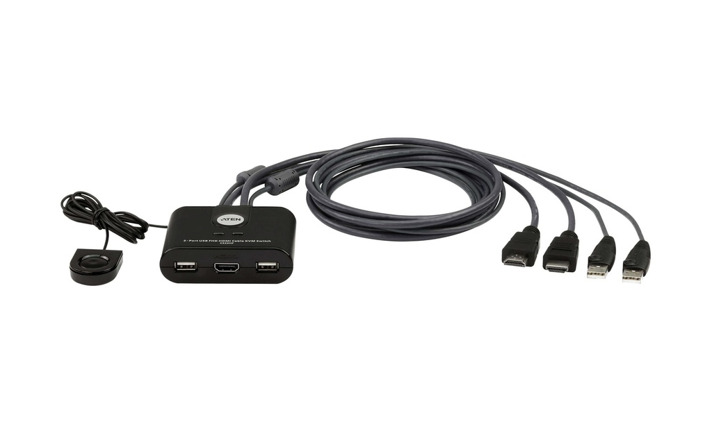 Aten Commutateur KVM CS22HF 2 ports HDMI