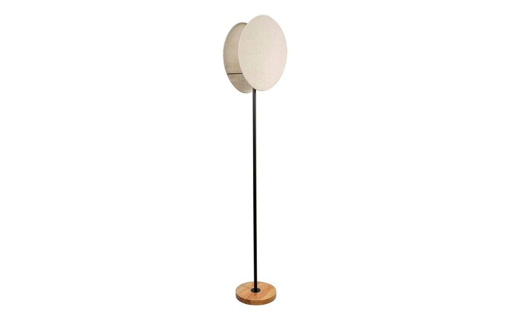 Pauleen Lampe sur pied Boho Darling E27, max. 20W, beige/noir