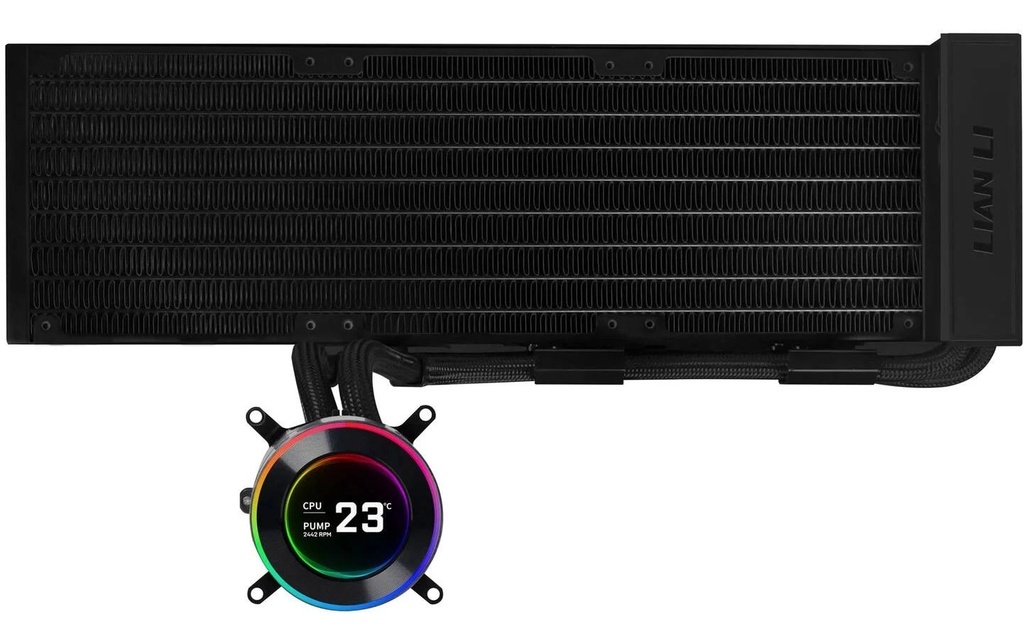 Lian Li Refroidissement à eau Hydroshift II LCD-C 360N Noir