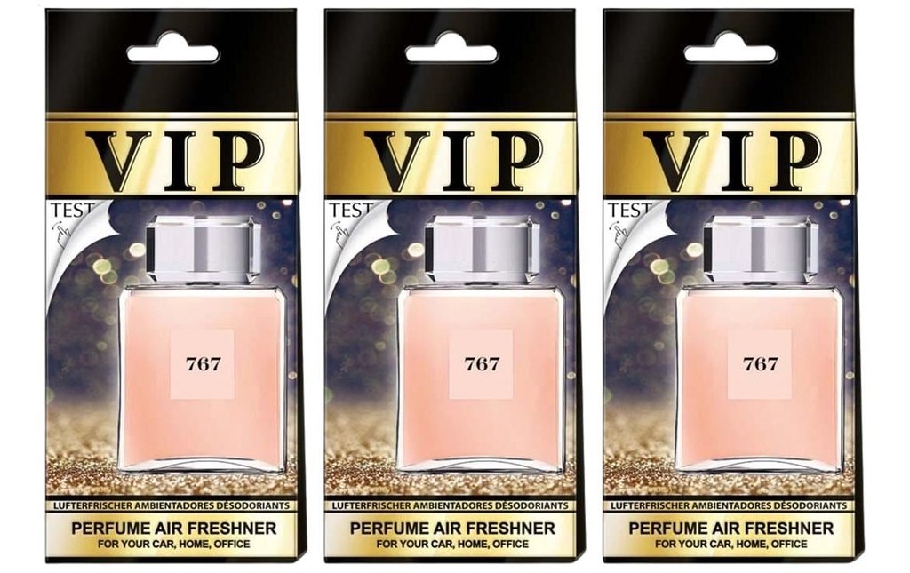 CARIBI Parfum de classe VIP n° 767, 3 pièces