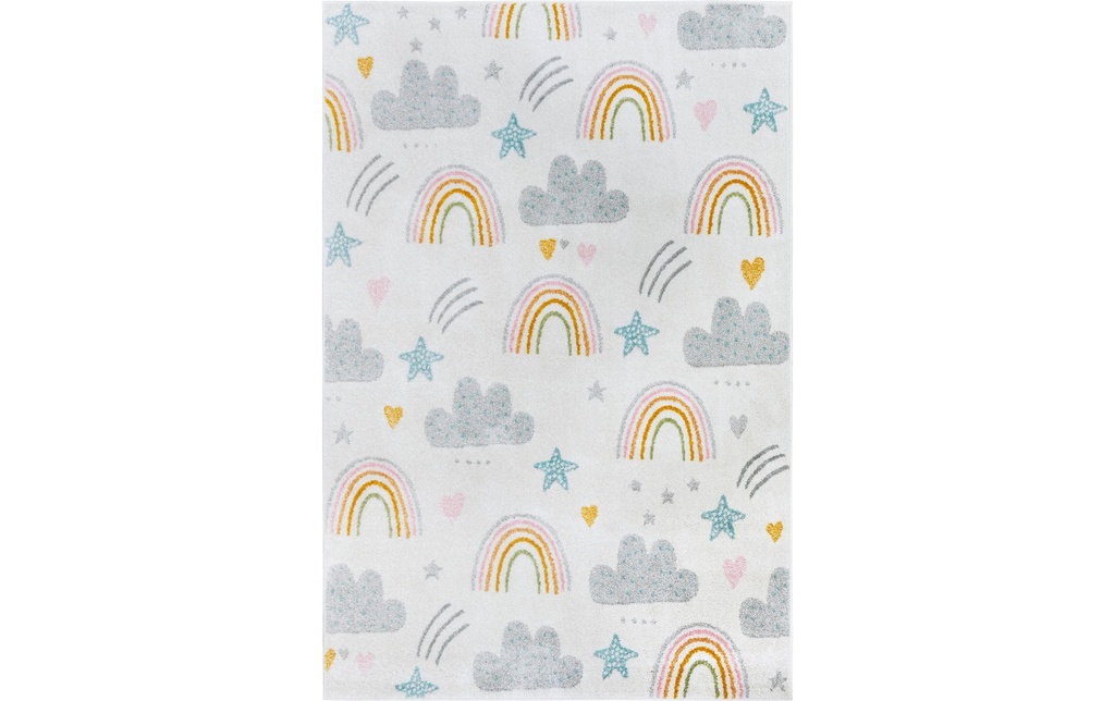 Hanse Home Tapis de décoration Rainbow Cloud 160 x 235 cm, crème