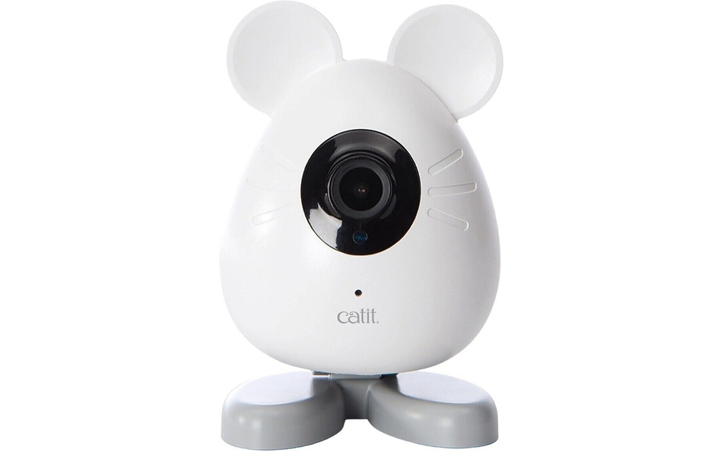 Catit Caméra pour animaux domestiques Pixi Smart Mouse Blanc