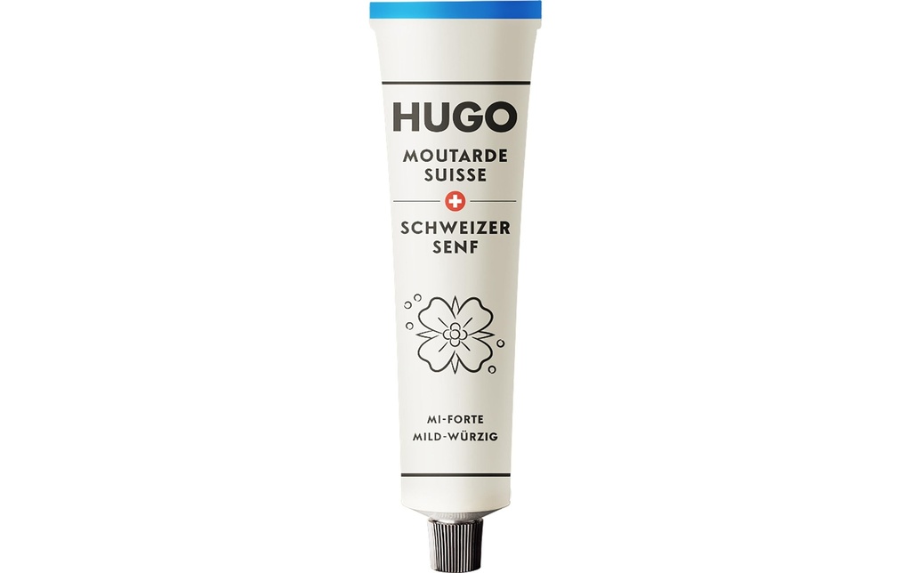 Hugo Reitzel moutarde suisse douce-épicée 200 g