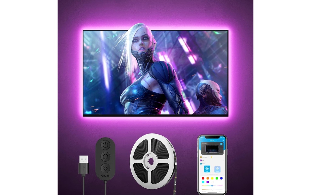 Govee TV LED Backlight, 46-60, RGB, BT