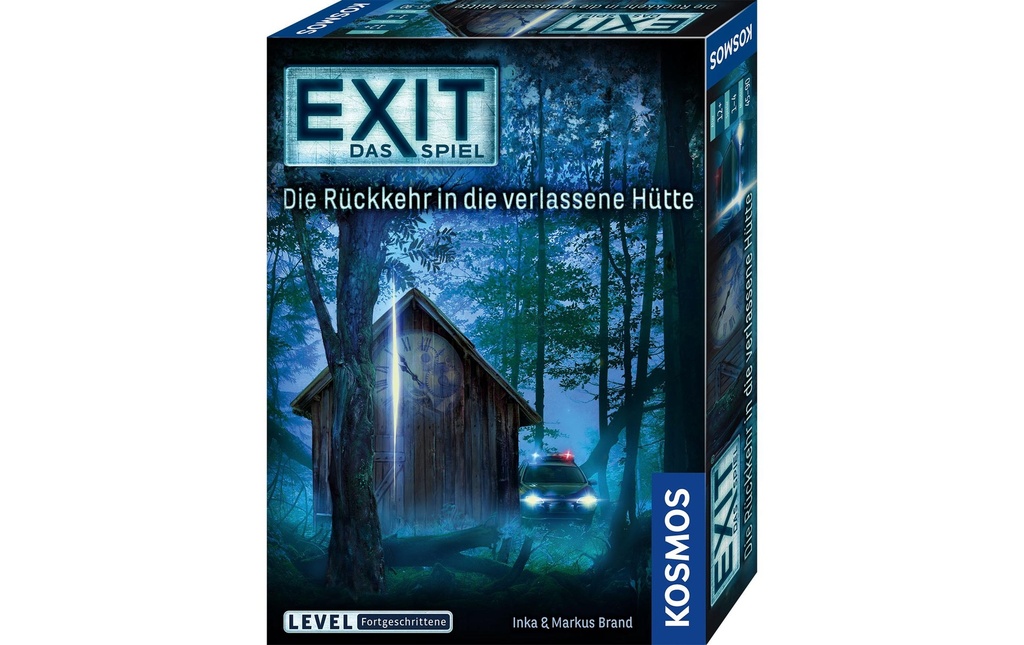 Kosmos Jeux de connaisseur EXIT: Die Rückkehr in die verlassene Hütte
