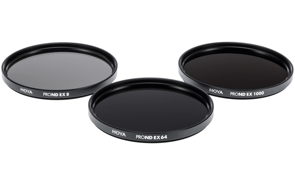Hoya Filtre gris PRO ND EX Kit 8/64/1000 – 67 mm