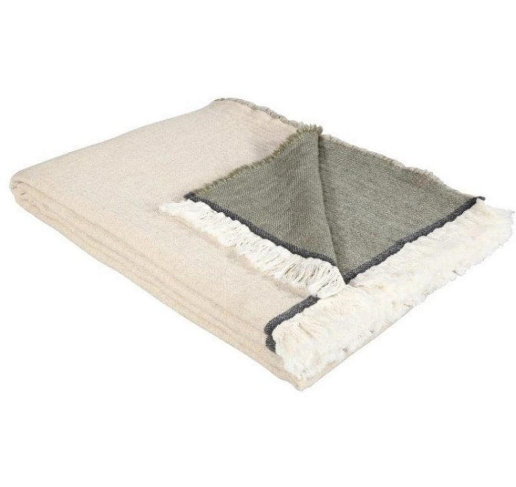 Eskimo Couverture Lily 140 x 200 cm, beige-beige