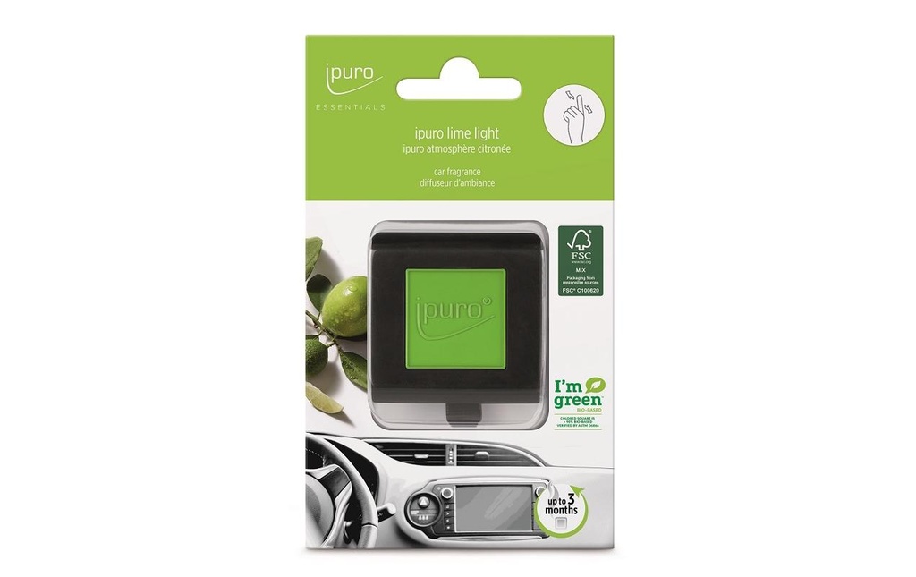 ipuro Désodorisant pour voiture Lime light