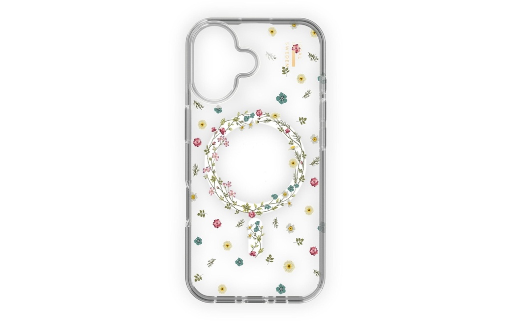 Ideal of Sweden Coque arrière Clear Case iPhone 16 Petite Floral