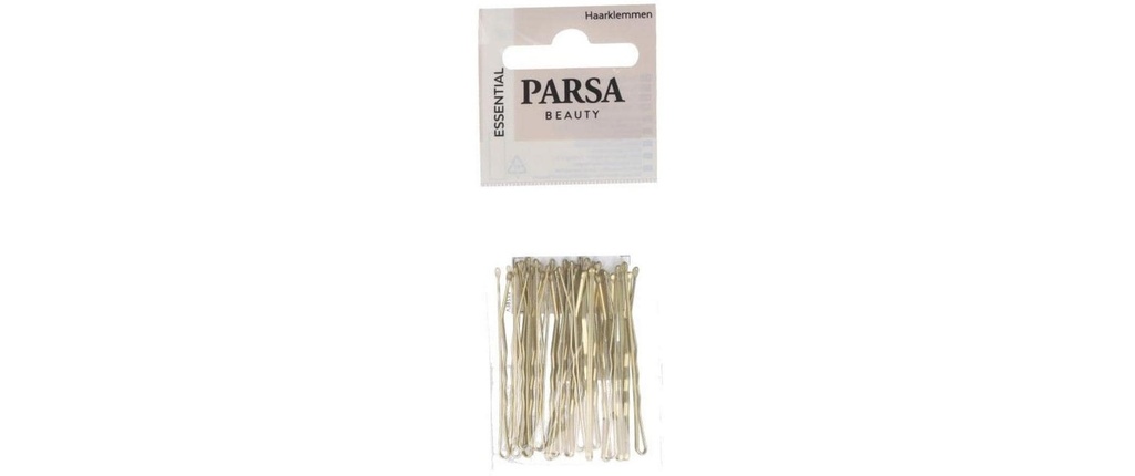 Parsa Beauty Pince crabe ondulé, or 20 pièces