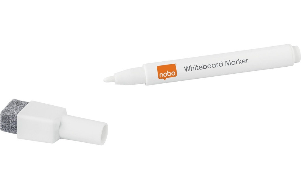 Nobo Marqueur pour tableau blanc 6 pièces blanc