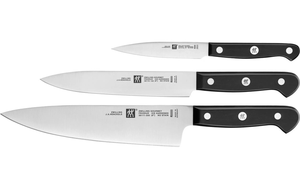 Zwilling Couteau de cuisine Set de couteaux Gourmet 3 pièces